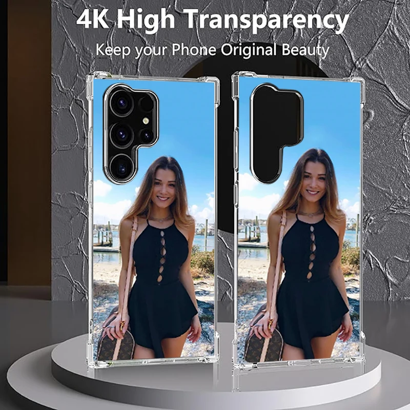 لتقوم بها بنفسك لسامسونج غالاكسي S25 S24 S23 S22 الترا بلس + FE تخصيص الصورة الخاصة سيليكون المتقدمة الهاتف الخليوي الغطاء الواقي #5