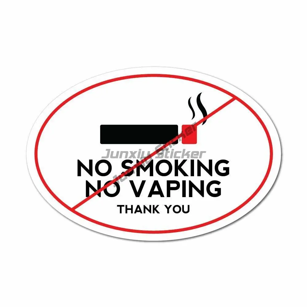 

No Smoking Sticker Decal Window Sign Graphic Bin Car Safety Reflective sticker