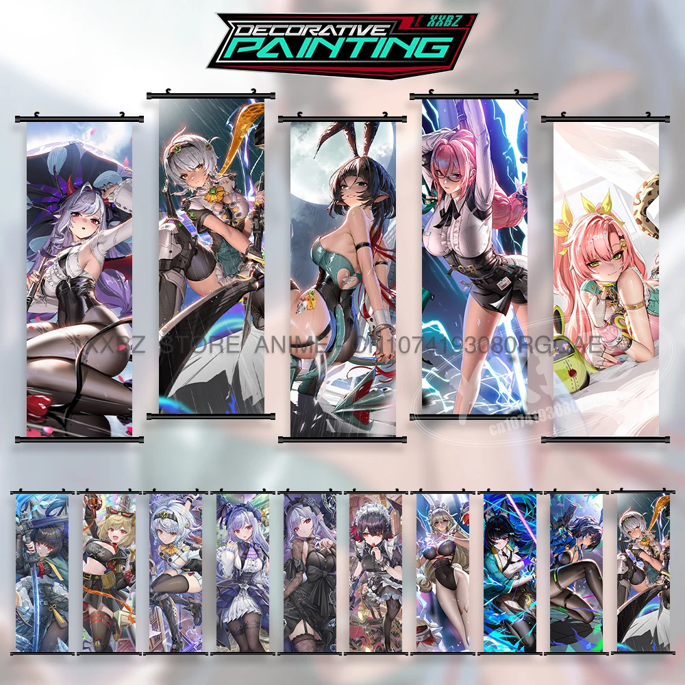 

Zenless Zone Zero Home Decor Prints Wall Art Poster Game Anime Figures Canvas Scrolls Picture Hanging Painting Living Room Mural