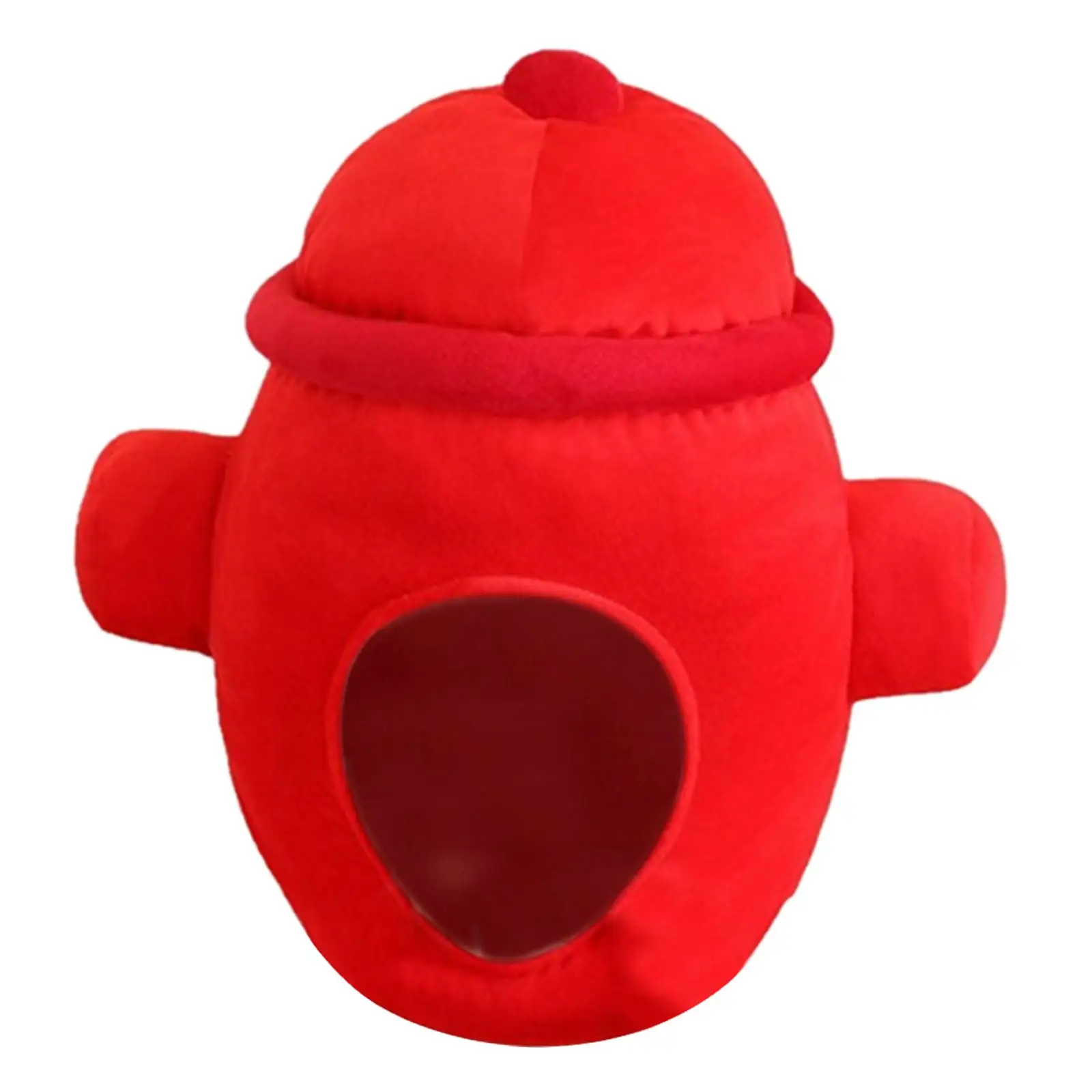 

Comfortable Plush Hat Novelty Dress up Headwear Cosplay Costume Hat for Carnival