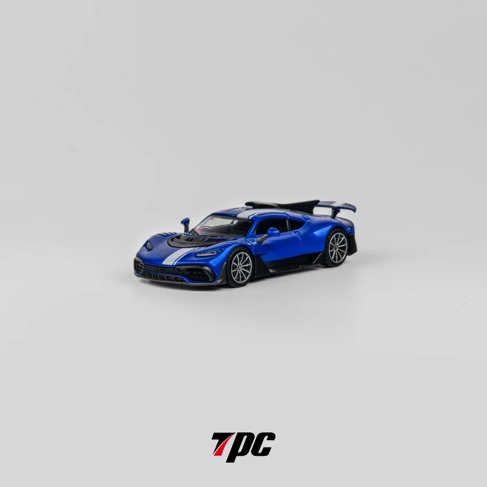 TPC 1/64 AMG ONE  Blue Collection Gift Scale Model Car