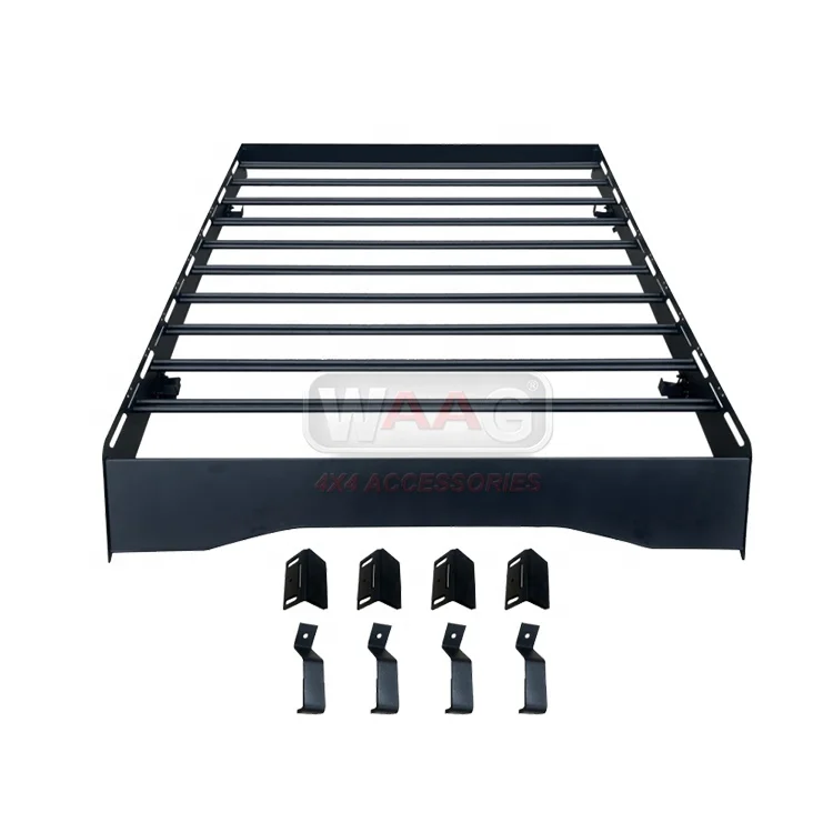 

Low Profile Roof Rack Rooftop Cargo Carrier Platform Tray for Ram 1500 4x4 Accessories