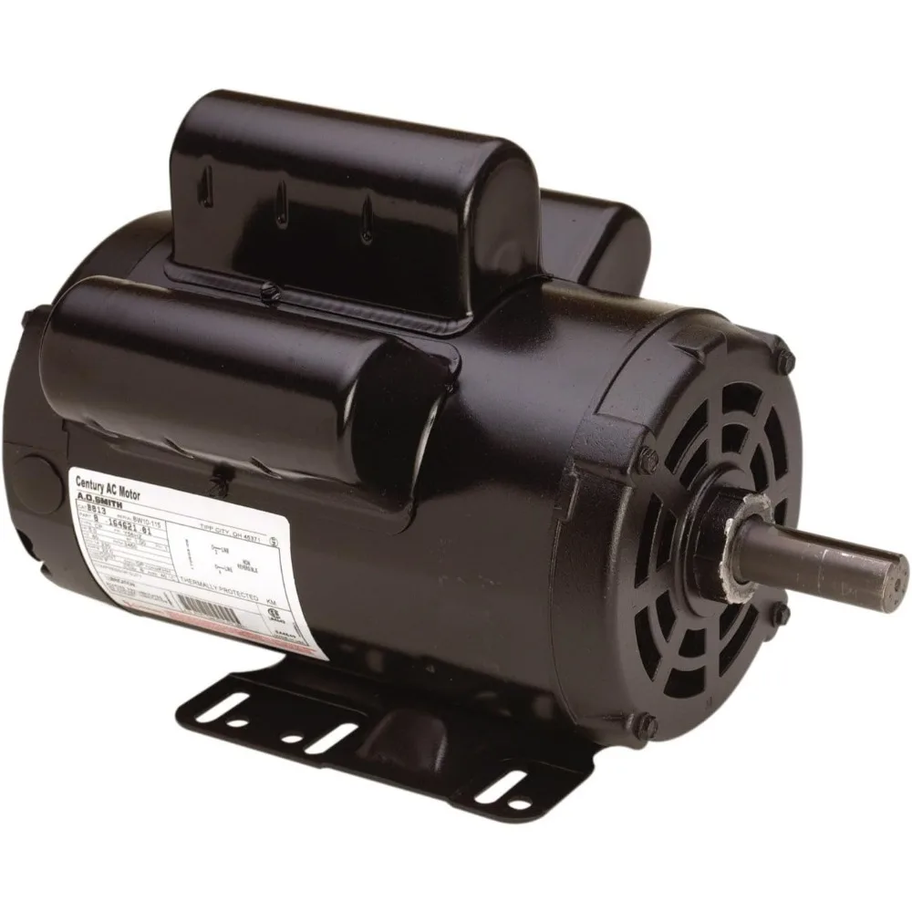 

AC motors B813 5 HP, 3450 RPM, 230 Volts, 22 Amps, 56HZ Frame, 1 Service Factor, CWLE Rotation, 7/8-Inch by 2.31-Inch Flat Shaft