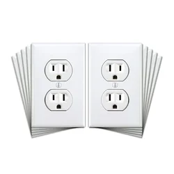 10Pcs Hilarious Joke Prank Electric Outlet Sticker Power Outlet Decals Light Plugs Switches Decal Wall Stickers Home Decorative