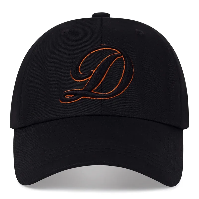 للجنسين D إلكتروني التطريز قبعات البيسبول الربيع والخريف في الهواء الطلق قابل للتعديل قبعات عادية واقية من الشمس قبعة قبعة رياضية