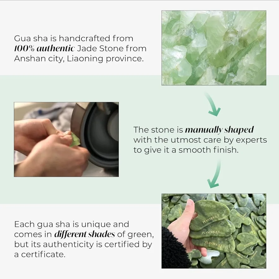 Gua Sha Facial Tools Gifts Massage Tool Jawline Sculptor Face Sculpting Tool for Your Skin Care Routine Jade Guasha