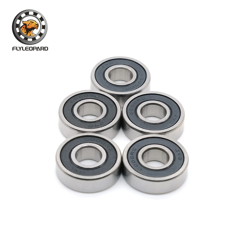 

6000-2RS Bearing ABEC-7 (10PCS) 10x26x8 mm Deep Groove 6000 2RS Ball Bearings 6000RS 180100 RS