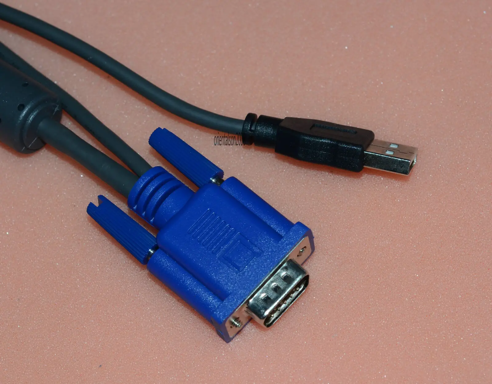 396633-001 FOR HP 336047-B21 KVM USB Adapter Cable 396633-001 VGA to RJ45+USB for KVM INTERFACE ADAPTER 1PK Console USB Virtual