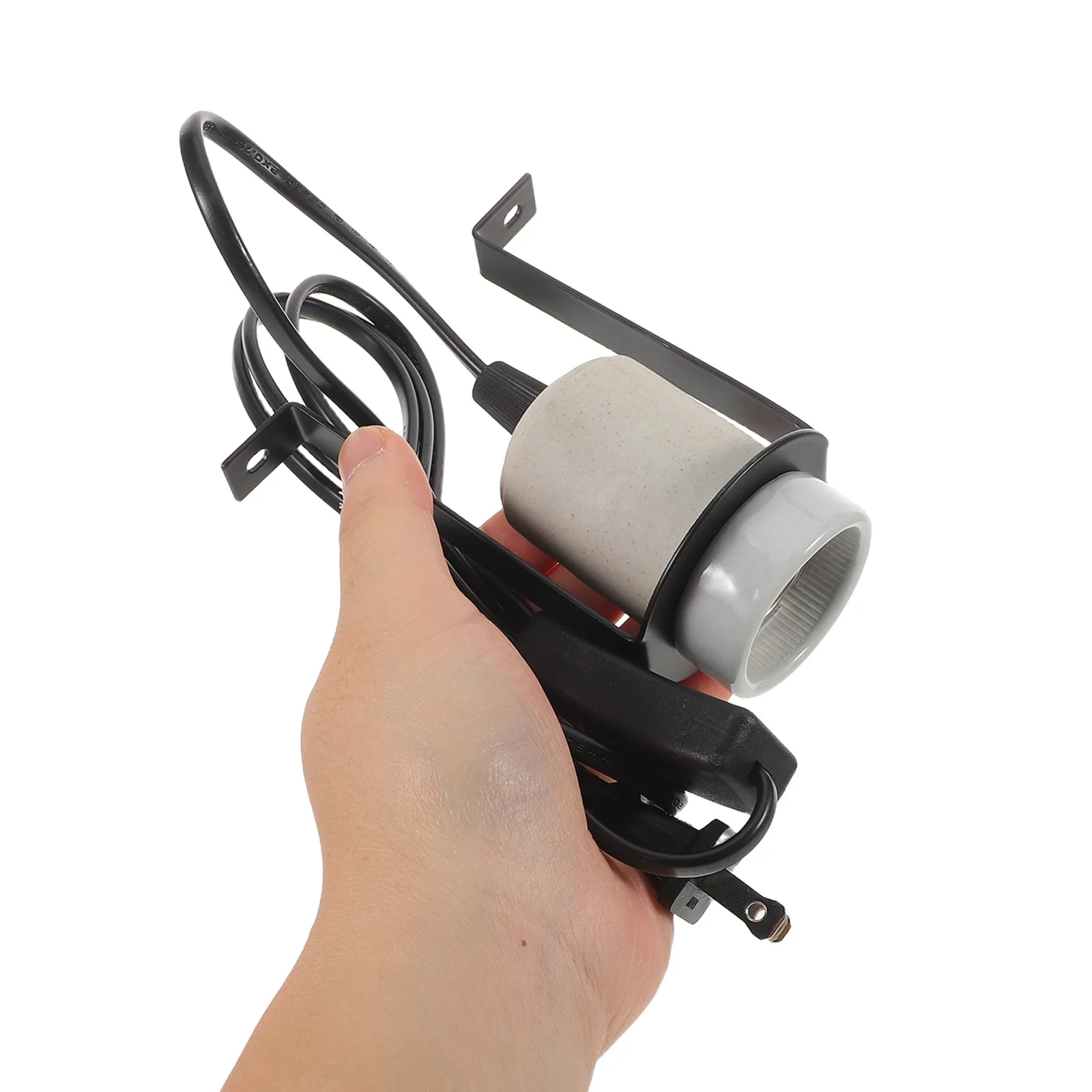 

Pet Heat Lamp Holder Adjustable Ceramic Reptile Heat Emitter For Turtle Lizard Snake Terrarium Habitat Heating Bulb