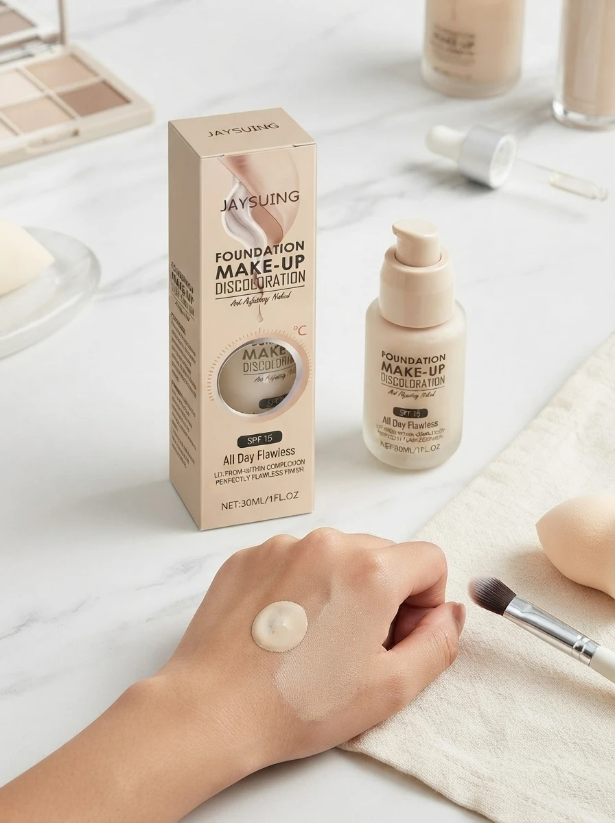 Foundation Magic Color Changing Foundation Liquid Soft Matte Long Lasting Hydrating Makeup Base Maquiagem Korea Makeup