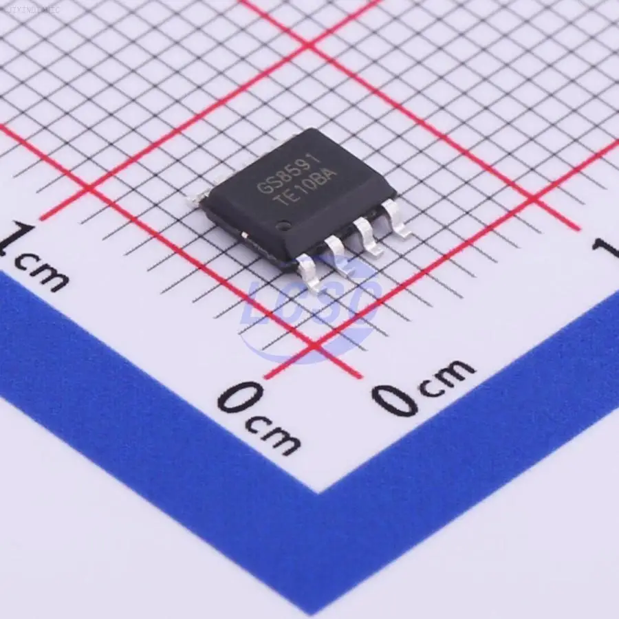 1PCS GS8591-SR Single channel 20pA 2.5V/us 4.5MHz 30uV SOP-8 Operational Amplifier ROHS