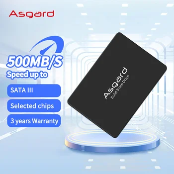 قرص Asgard-قرص صلب لأجهزة اللابتوب وسطح المكتب ، SATA3 ، 100 جيجابايت ، 1 طن ، 2 طن ، SSD ، قرص صلب