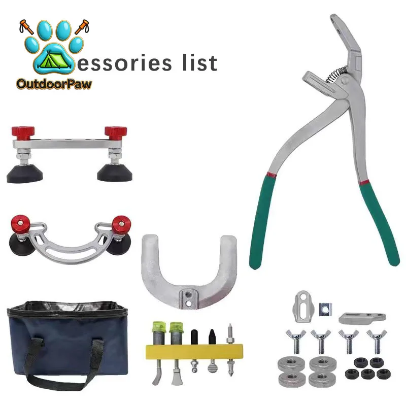 New Car Dent Repair Tool ox Horn Edge Plate Machine Horseshoe Pliers Cover Flat Leaf Dent Leveling Hole
