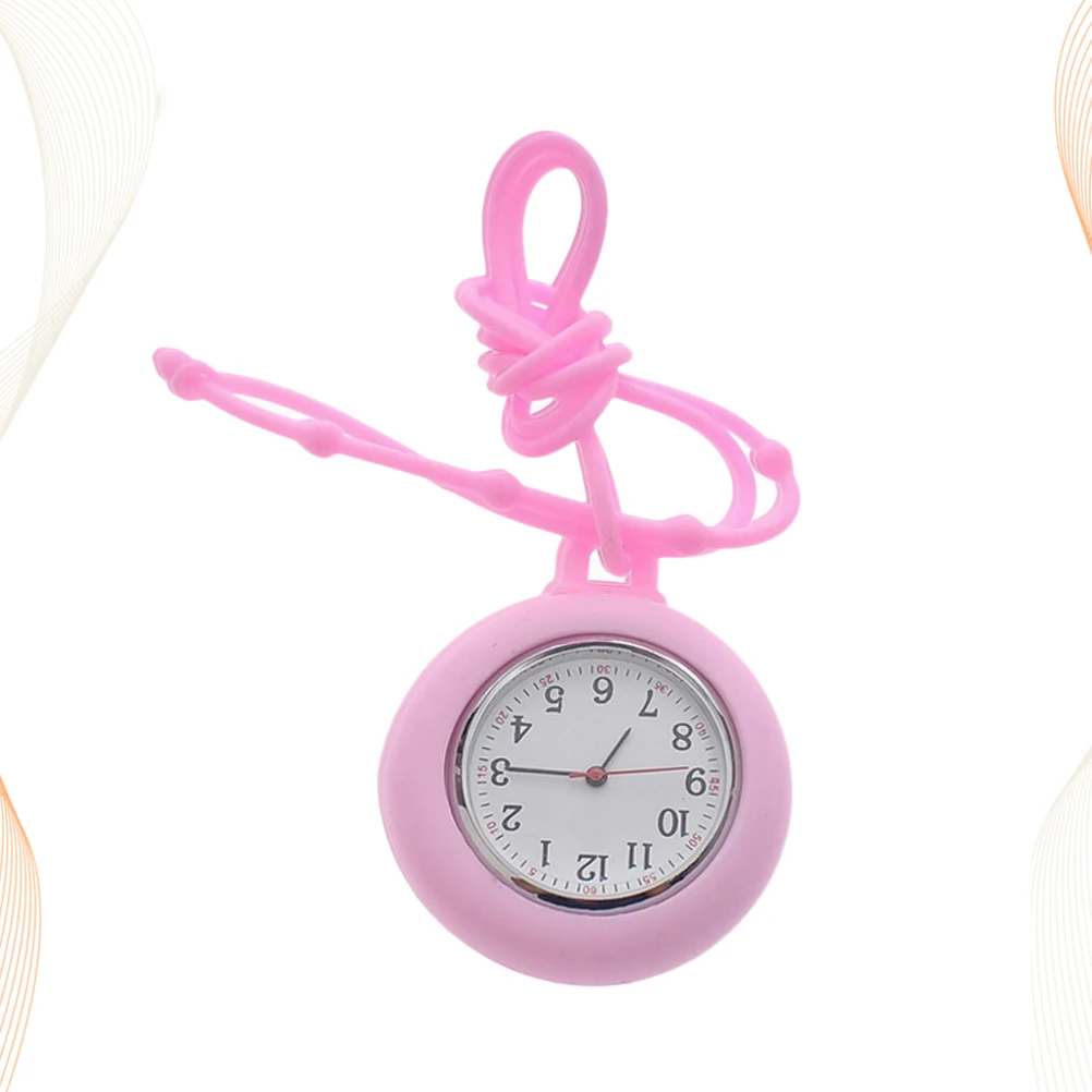 

Silicone Hanging Table Nursing Gifts for Nurses Women Watch Pocket Toy Quartz Women's