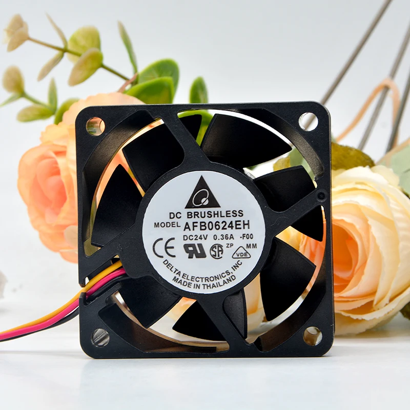 

НОВЫЙ ОРИГИНАЛЬНЫЙ AFB0624EH 24 В 0,36 А 6025 60x60x25 мм Радиатор охлаждающего вентилятора