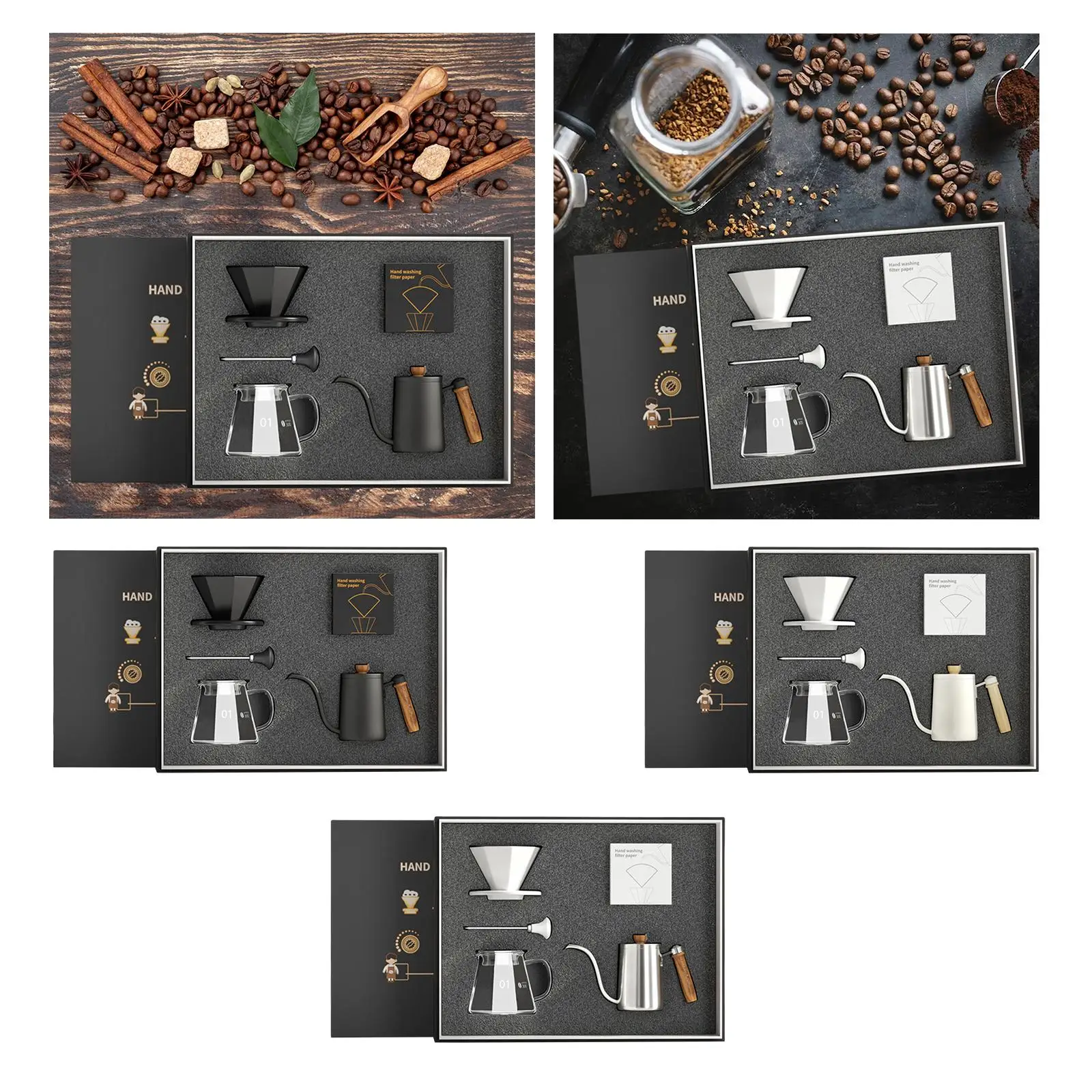 وعاء القهوة، صانع القهوة، ملحق المقهى، صب فوق مجموعة صانع القهوة، للمطبخ