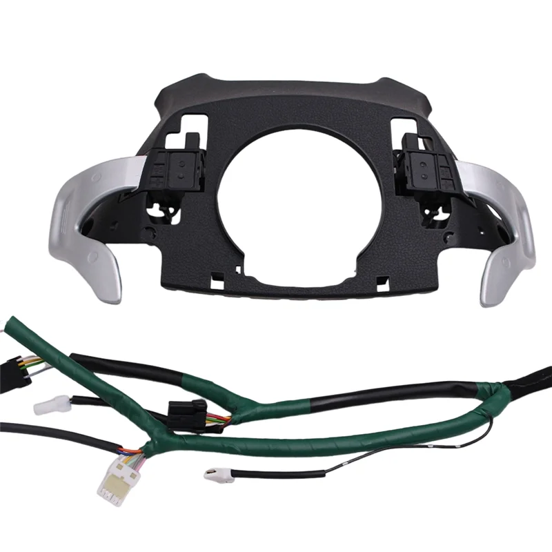 

Car Steering Wheel Cover Multi-Function Shift Paddles Switch With Harness Kit For Hyundai Sonata 11-14 96770-3S000 Replacement