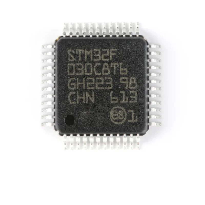 2/10/20/50pcs STM32 STM32F030 STM32F030C8T STM32F030C8T6 LQFP-48 Cortex-M0 32-bit Microcontroller-MCU Chip