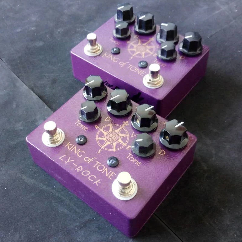LYR Pedal(LY-ROCK),Guitar OVERDRIVE Effect Pedal, LY-ROCK King Of Tone Overload Monoblock Effect V4 Overload Single Block Effect