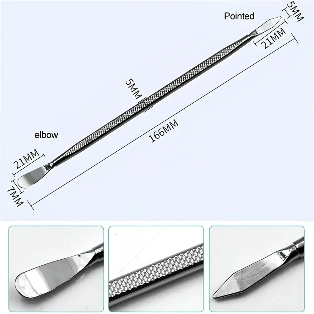 3 قطعة أداة فتح إصلاح الهاتف المحمول العالمي المعادن تفكيك المخل المعادن الصلب حدق الهاتف أداة اليد مجموعة