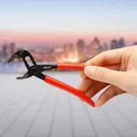 Ultra-Thin 5/6 Inch Multifunctional Mini Pump Clamp Small Pipe Pliers Crescent Wrench No Button 4-Stop Spanner Tool