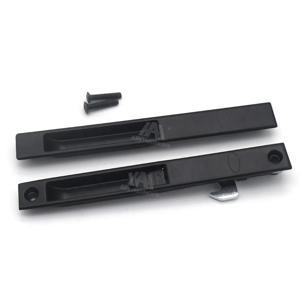 Fenster- und Türzubehör aus Aluminiumlegierung im modernen Stil, Sicherheits-Schiebefensterschlösser aus Aluminium