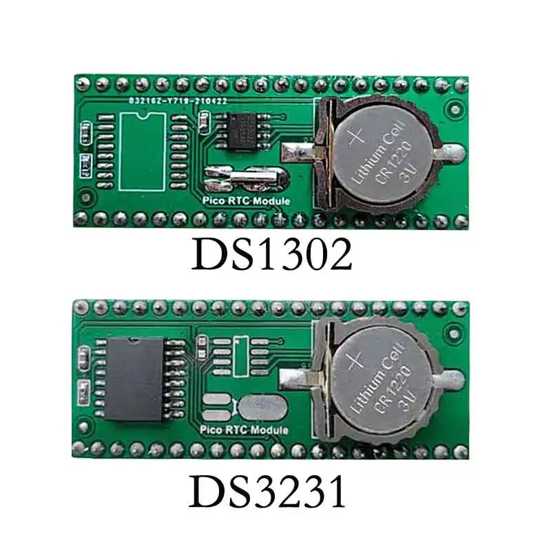 

Raspberry Pi Pico DS1302 DS3231 RTC Module