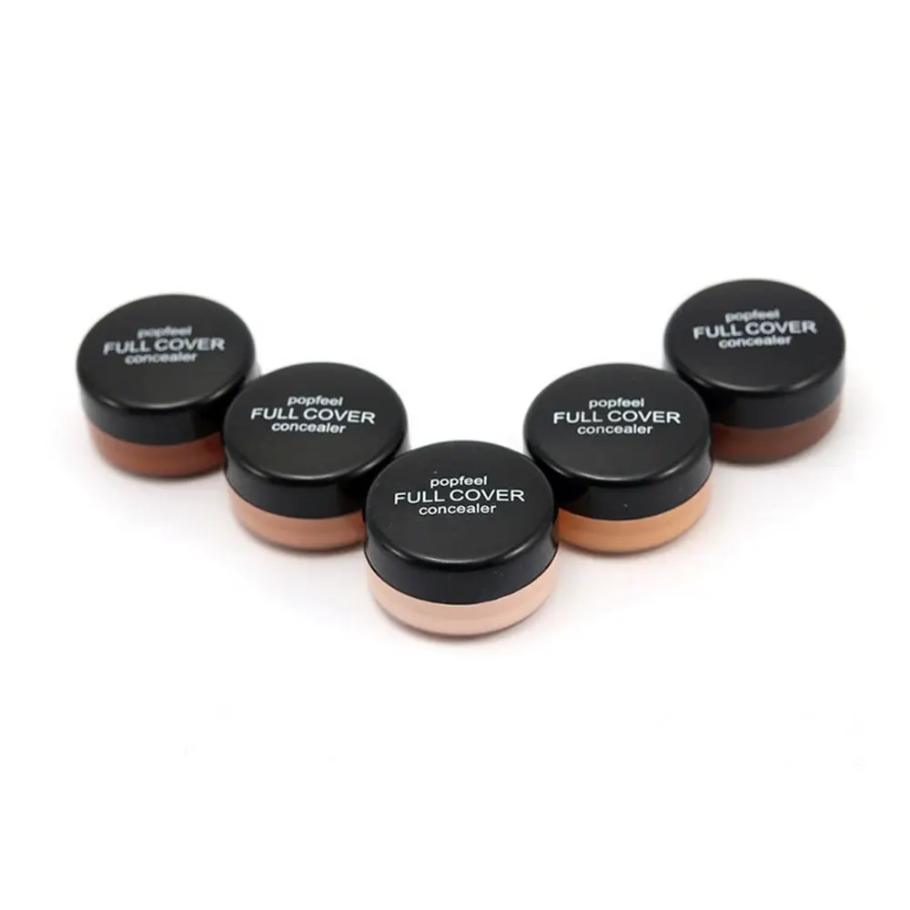 Dauerhafte professionelle Ölkontrolle, Verstecken von Makel, Falten, Konturierungscreme, Foundation, Creme, Grundierung, Gesichts-Concealer, kosmetische Basis