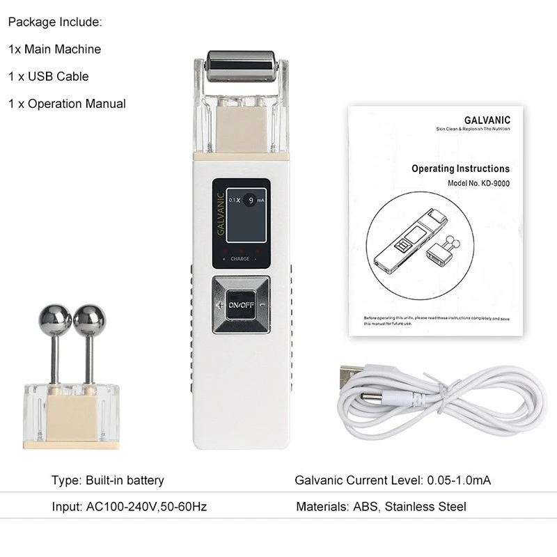 แบบพกพามัลติฟังก์ชั่ Microcurrent เครื่องกระชับผิว Anti-Aging Face Lift Massager ใช้ในบ้านชาร์จอุปกรณ์ร้านเสริมสวย