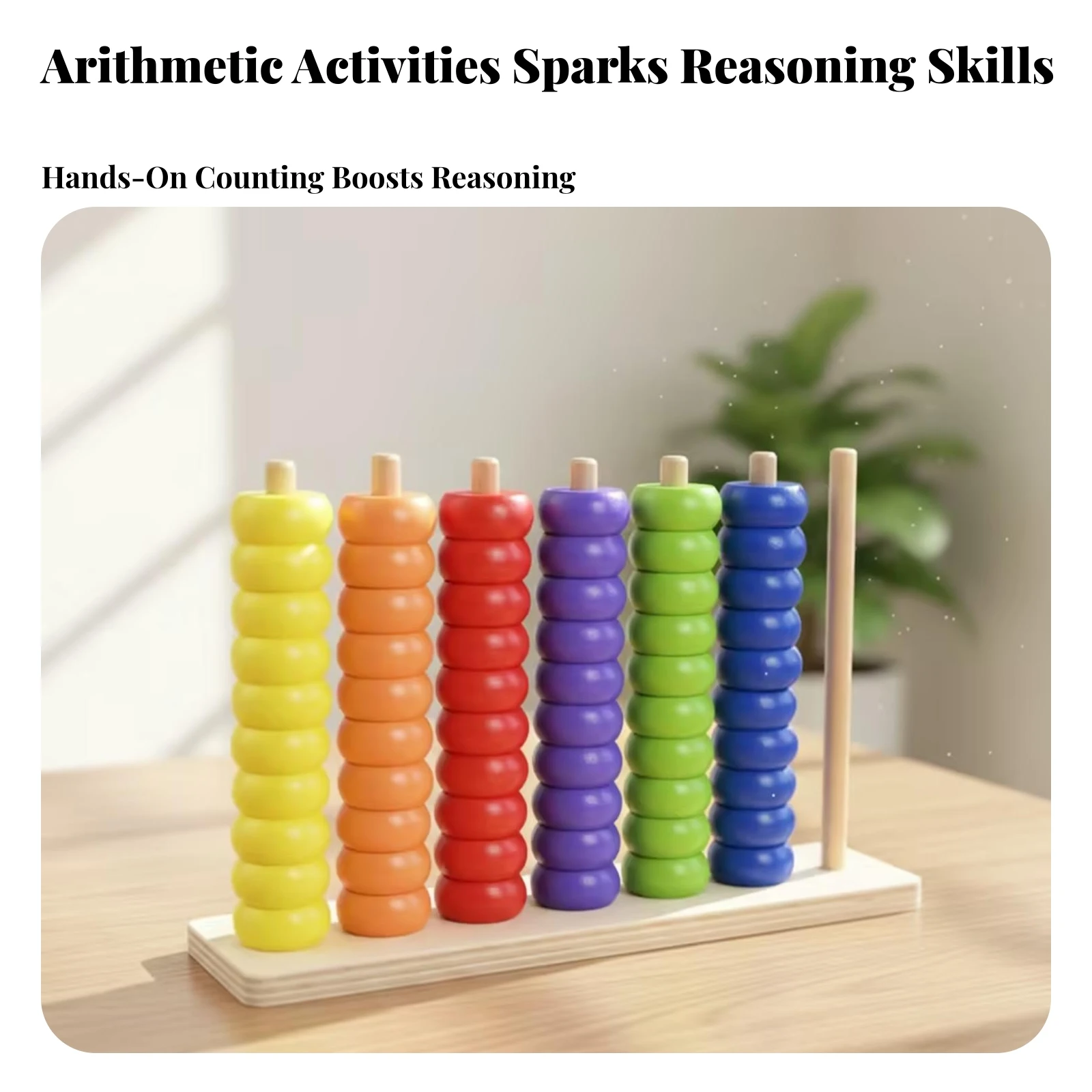 Abaco in Legno con Perline Col - Abacus Counting Bead recensione e prezzo