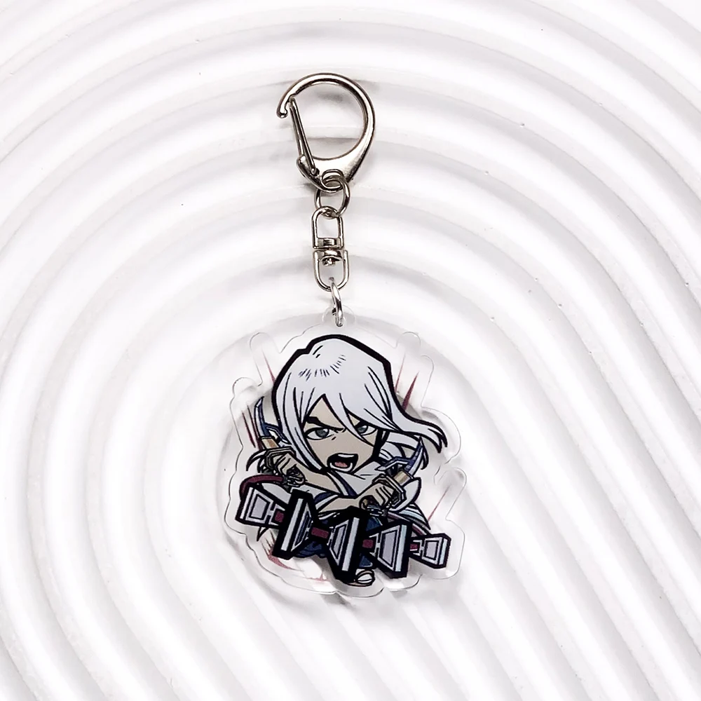 شخصيات أنيمي بليتش الاكريليك سلسلة مفاتيح السيارة اكسسوارات Kawaii حقيبة سحر الإبداعية على ظهره قلادة كيرينغ هدايا للأصدقاء #5