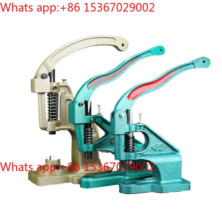 1PCS Hand Press Desktop Manual Button Machine Willow Nail Large White Button Machine Button Installation Tool