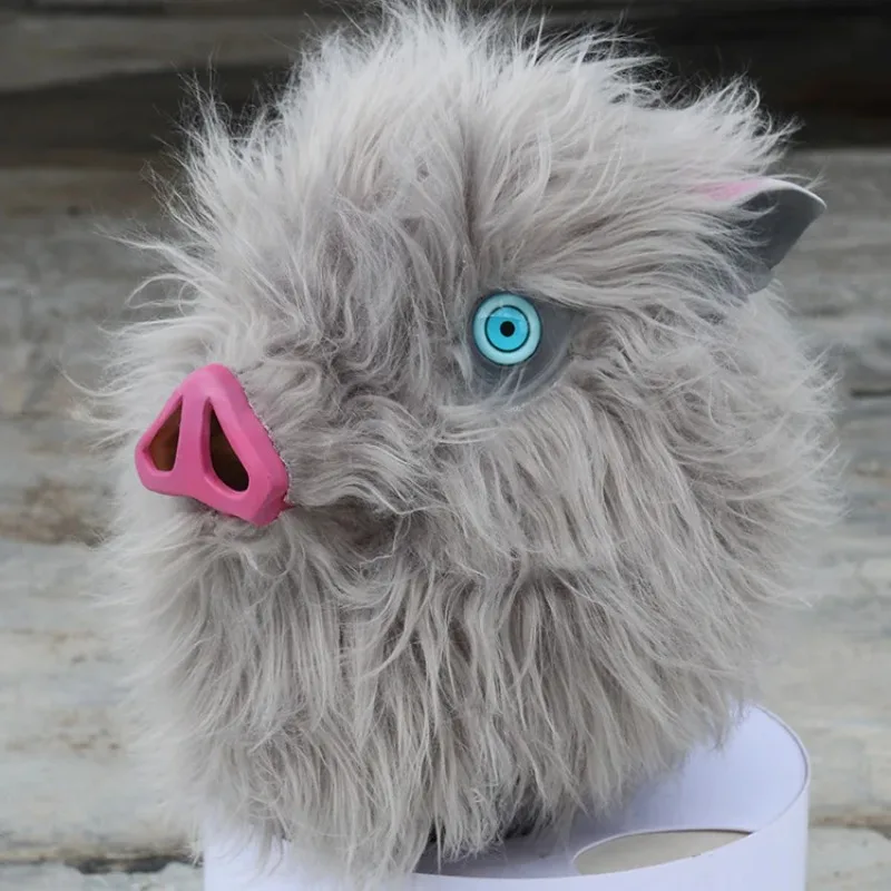 Ghost Slaying Blade Maske Halloween Monster Cosplay Masken Japanische Manga Hirainosuke Schwein Gesichtsmaske Anime Spielen Requisiten Schweinekopf Maske