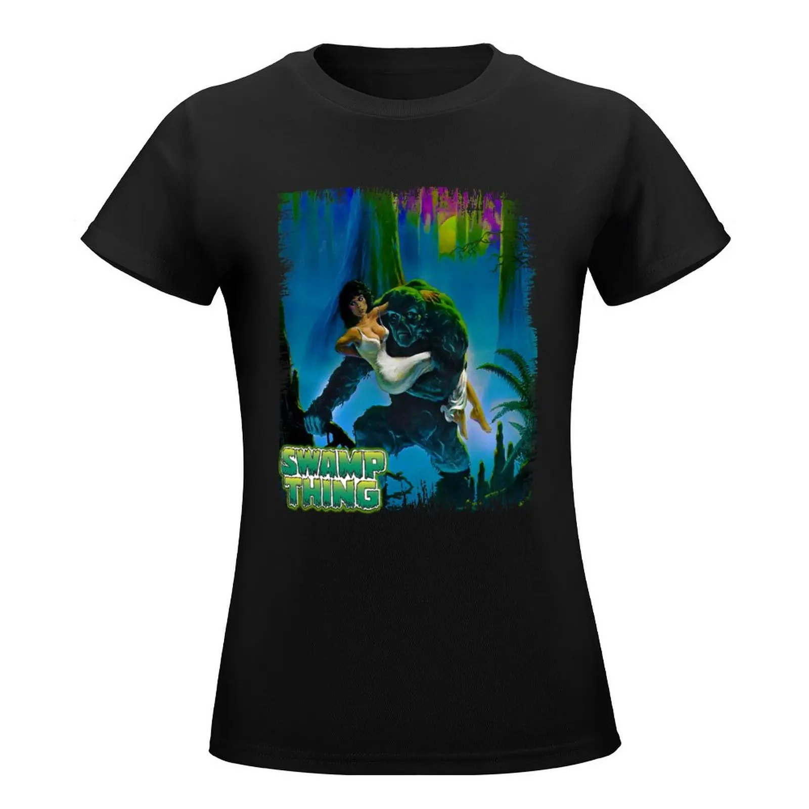 SWAMP THING T-Shirt vintage aesthetic clothes tops for Women