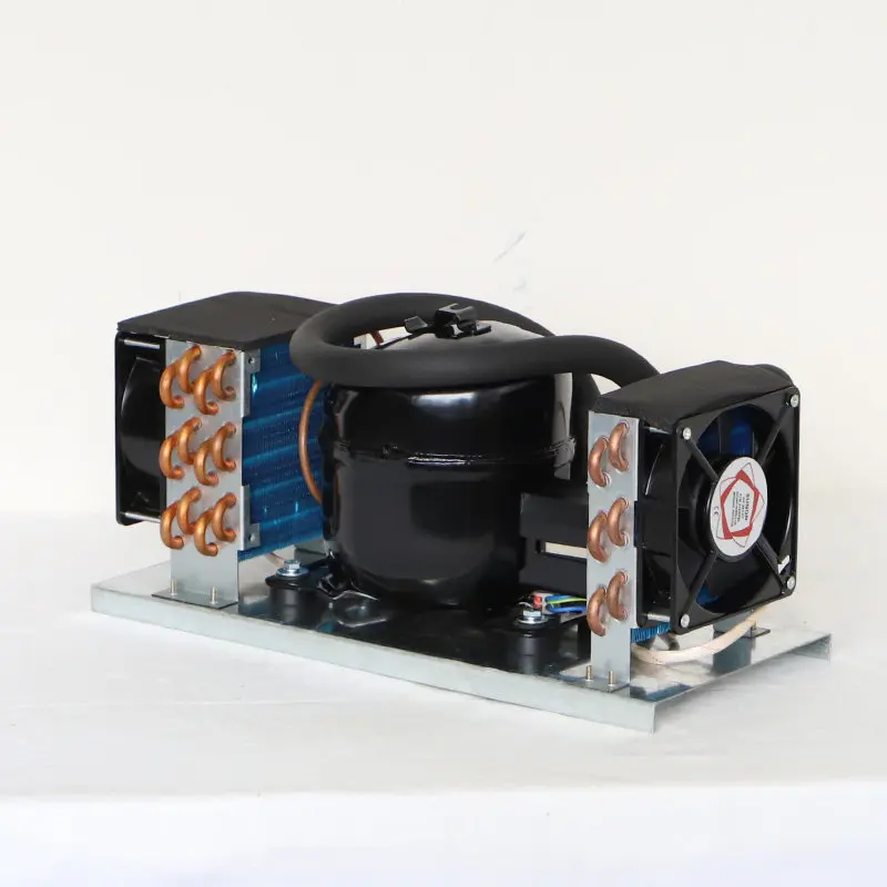 Small Air-cooled Unit 220VR134a Refrigeration Integrated Unit Can Be Turned On For Refrigeration And Temperature Control