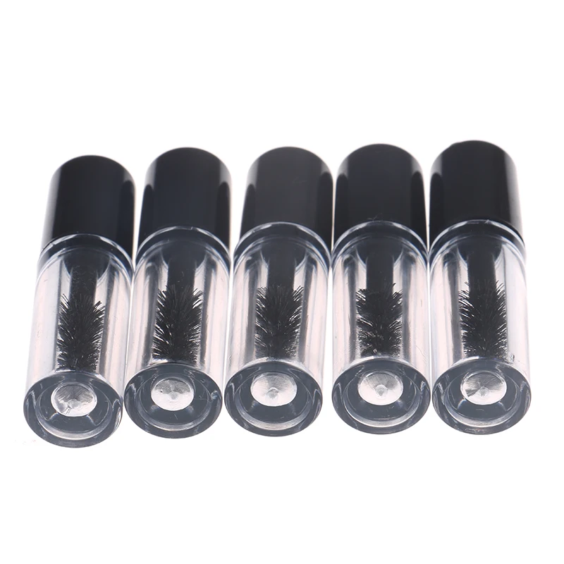 5Pcs 0.8ml Empty mascara bottles with wand Refillable Empty Mascara Tube DIY Wand Eyelash Cream Container Liquid Bottle