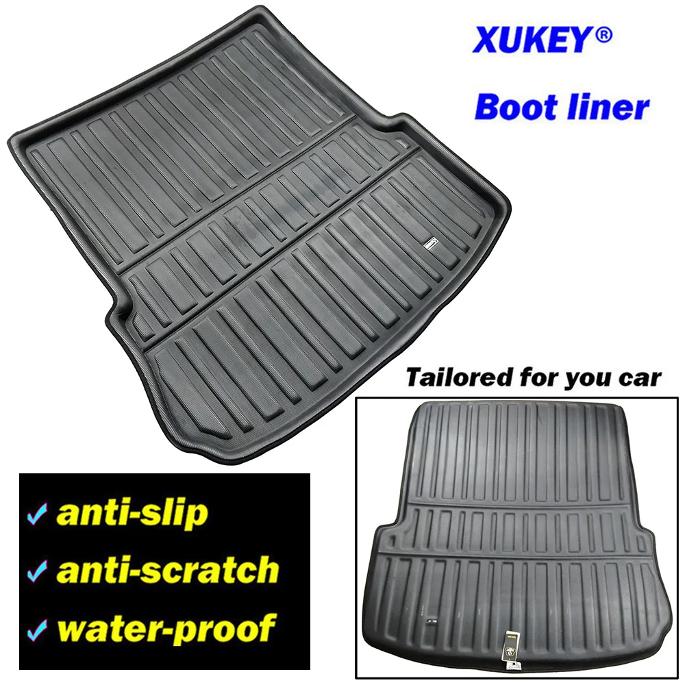 Rear Cargo Liner Boot Mat Trunk Tray For Ford Explorer 2011 2012 2013 2014 2015 2016 2017 2018 2019 Floor Carpet Waterproof