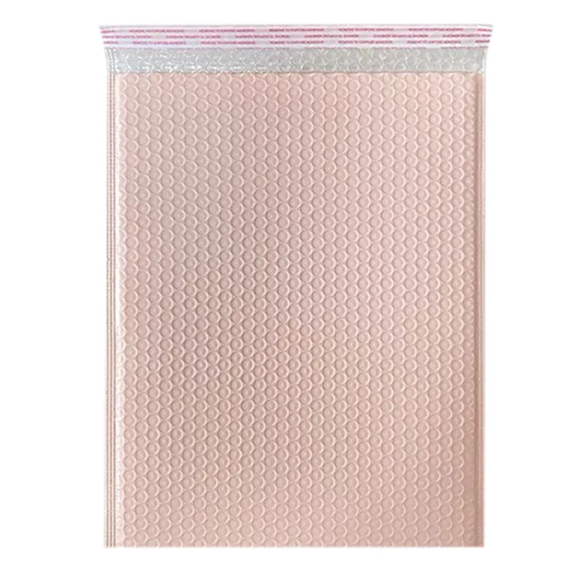 Enveloppes rembourrées à bulles roses, 10 pièces, auto-scellantes, emballage d'expédition, fournitures pour petites entreprises