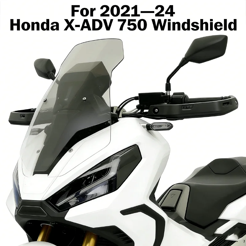 

For 2021-24 Honda X-ADV 750 Motorcycle Accessories Windshield Windscreens Wind Deflectors Visor Increased Windshield Accessories