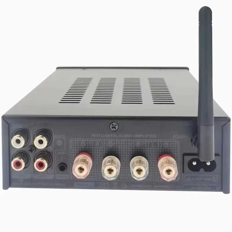 SUNBUCK 100W+100W 2.1 TPA3221 Digit Power Amplifier 5.2 Bluetooth Lossless play Desktop Hifi Audio Amp Subwoofer Headphone Amp
