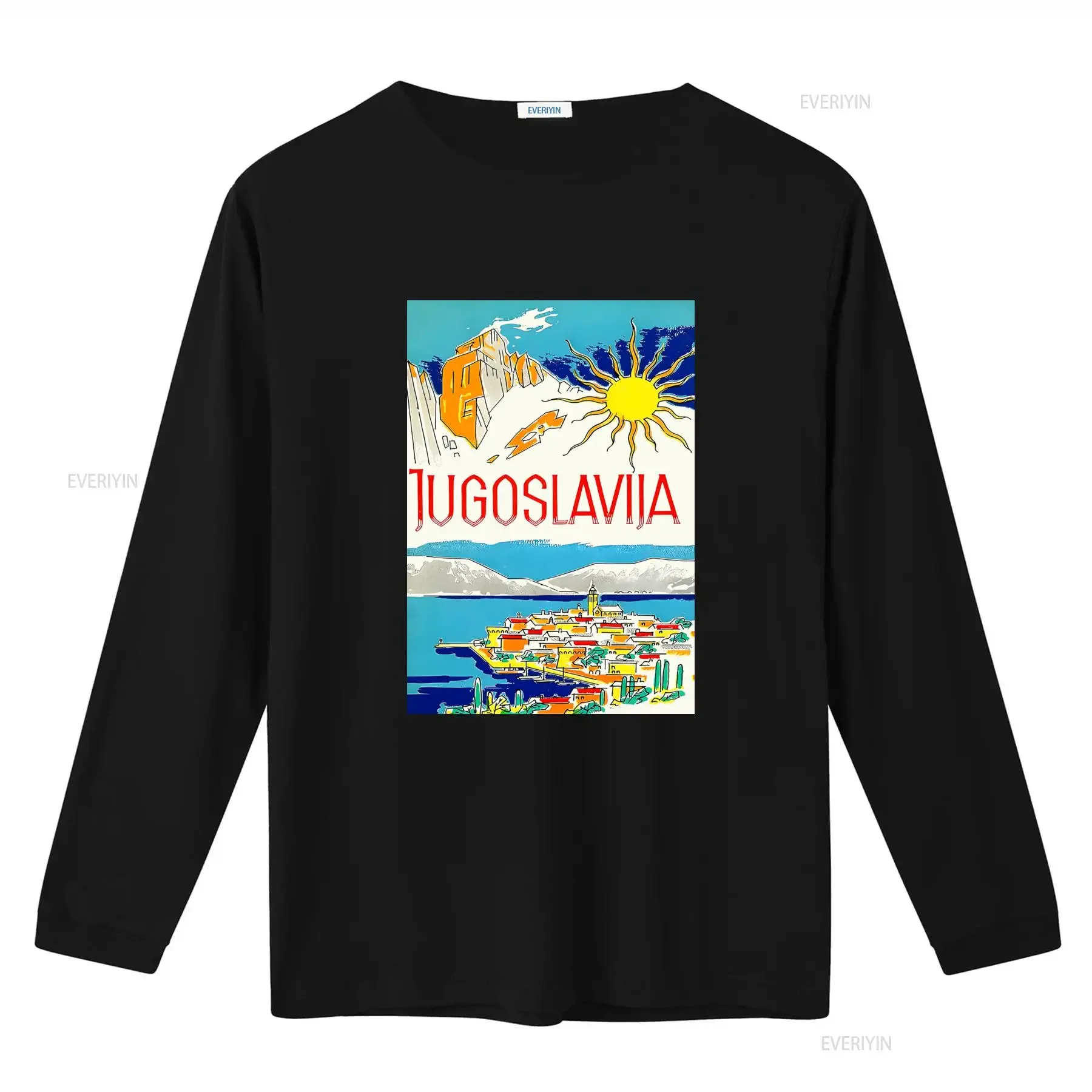 Vintage Yugoslavia T Shirt Retro Travel Poster Design Ideal for Balkan Enthusiasts Jugoslavija Sweater Serbia Croatia vintage