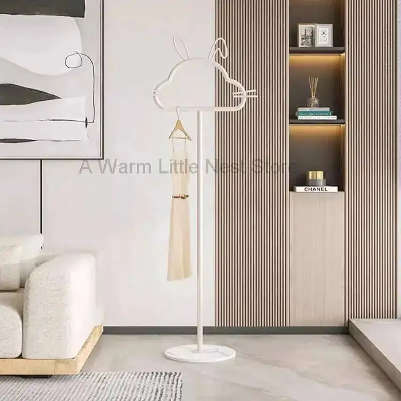 

Minimalist Clothes Rack Balcony Floor Portable Bedroom Living Room Coat Rack Storage Hangers Colgadores De Ropa Home Eccessories