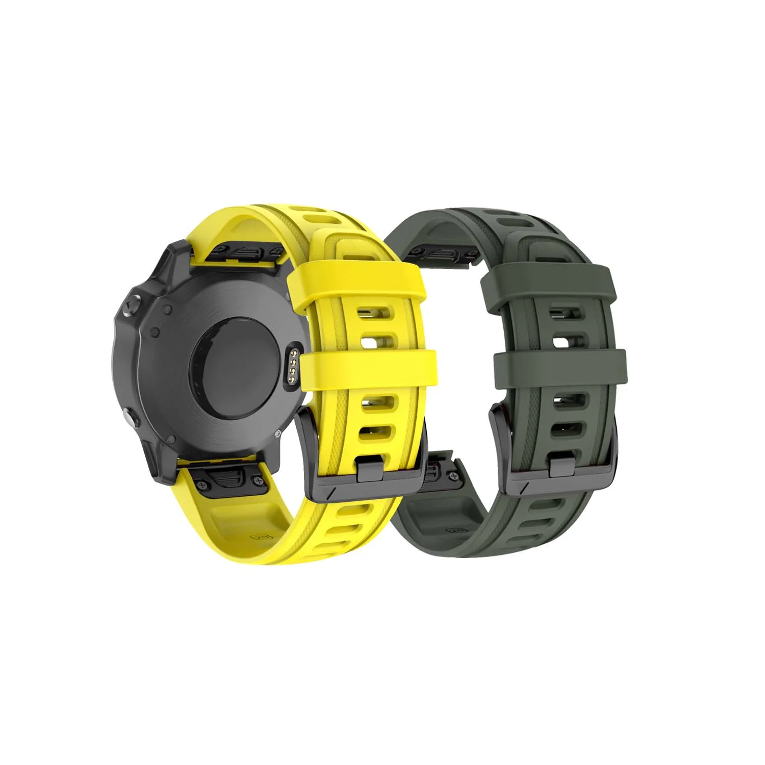 NUOTUO-Correia de substituição de silicone para Garmin Fenix, pulseira esportiva destacável rápida, pulseira esportiva inteligente, 6S 6S Pro 5S Plus, 20mm