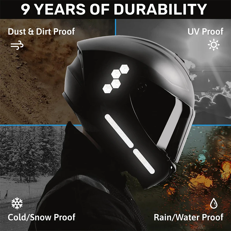 

Motorcycle Reflective Stickers Helmets Invisible Black Reflective Strips Effective Reflective Tape For Bikes Motorcycles Helmets