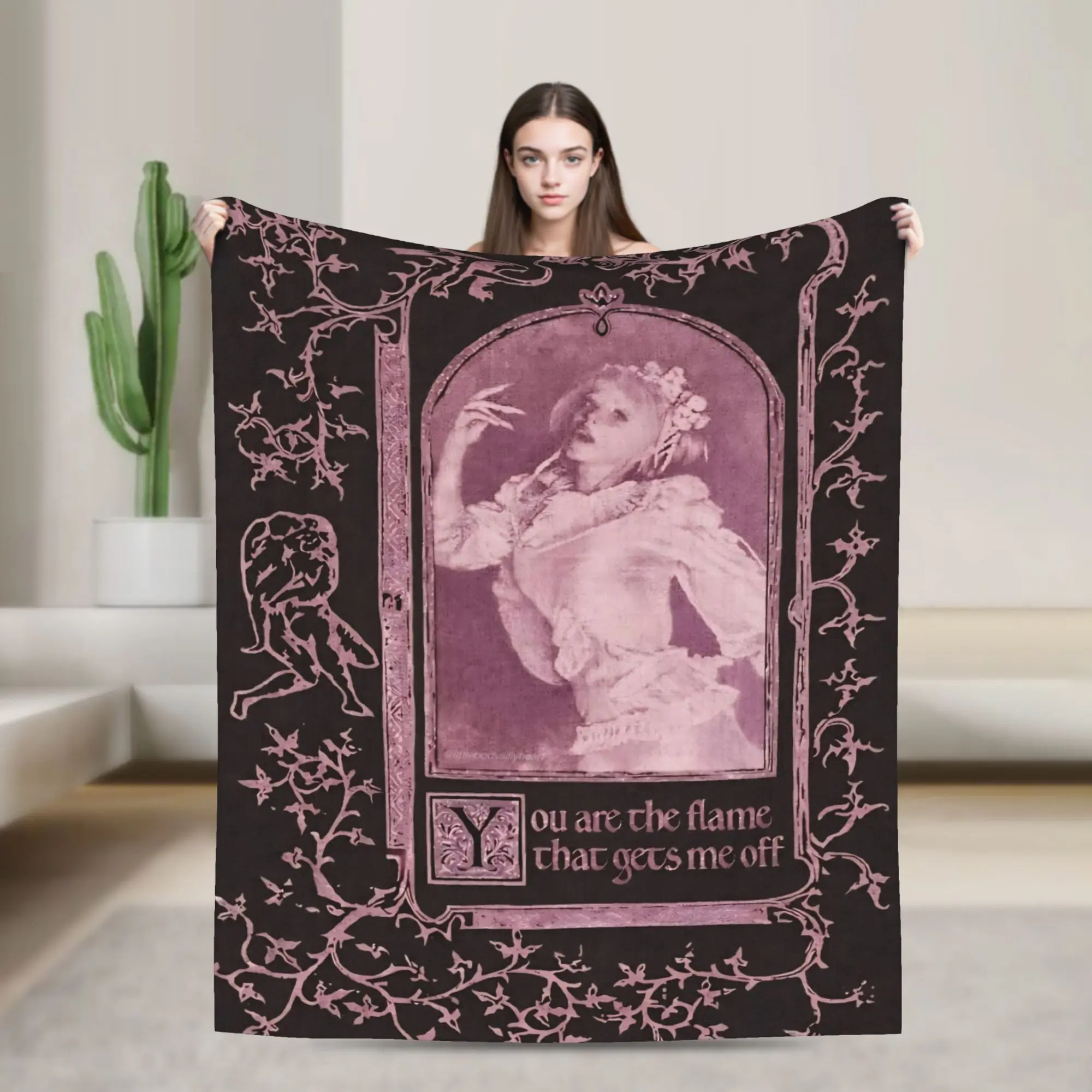 Melanies Martinezs Singer Blankets Hades Circle Flannel Awesome Soft Throw Blanket for Bedding Lounge Textile Decor