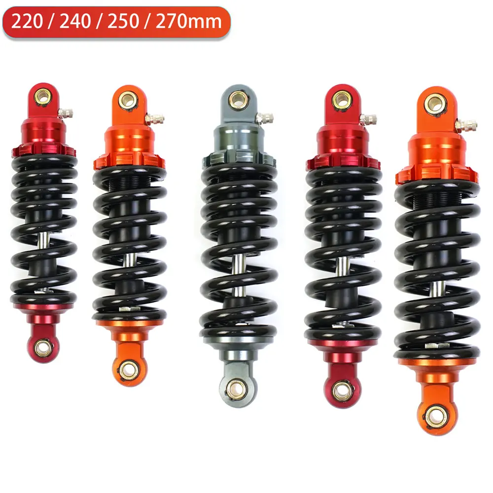 

Damper Rear Seat 220mm 240mm 250mm 270mm Motorcycle Scooter Adjust damping Rear Shock Absorber Struts for Honda monkey MSX125 M3