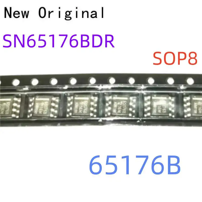 Sn65176Bdr Sop8 Differential Bus Transceivers Marking Code 65176B