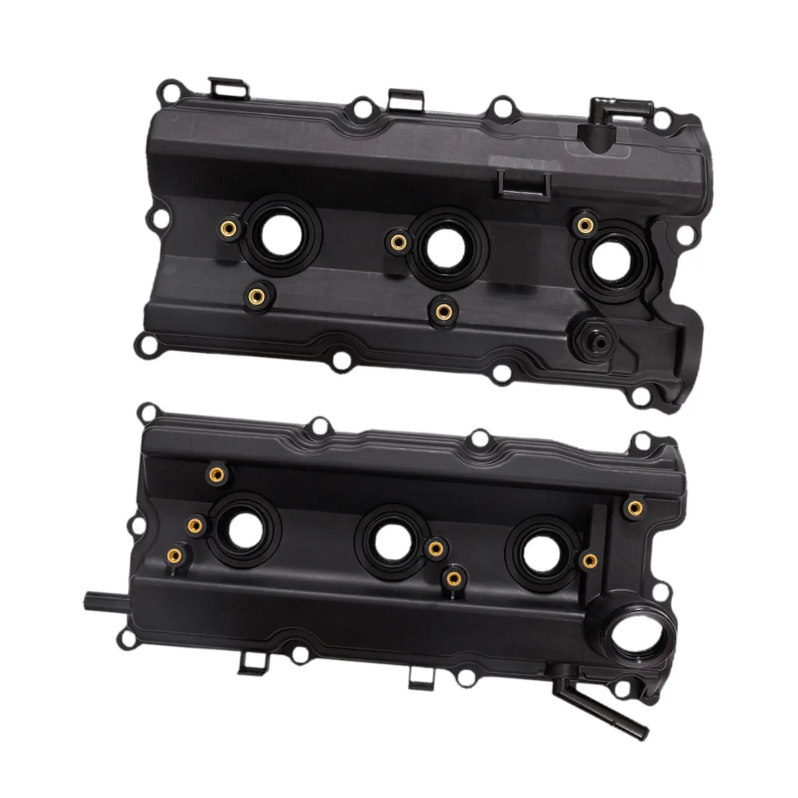 2x cubiertas de válvula de motor 13264-am610 con conjunto de junta repuestos portátiles reemplaza directamente los accesorios para Infiniti M35