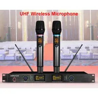 2025 302 Conference vocal portable UHF karaoke singing dynamic lapel lavalier professional wireless microphone