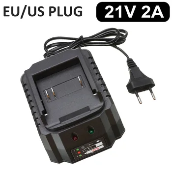 18V 21V 2A Lithium Batterij Oplader Draagbare High Power Smart Fast Charger voor Elektrische Schroevendraaier Boor Power gereedschap Accessoires